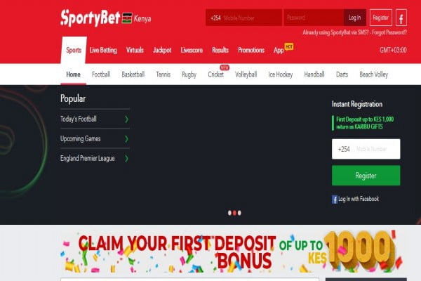 SportyBet Kenya Registration, App, Jackpot, PayBill