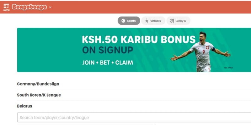 BongoBongo Kenya Registration