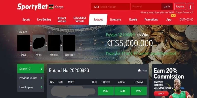 SportyBet Jackpot Predictions