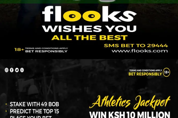 Flooks Betting Company Launches the First-ever Ksh 10,000,000 Athletics Jackpot on the 2020 London Marathon 