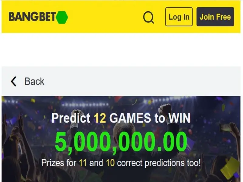 BangBet Jackpot Predictions