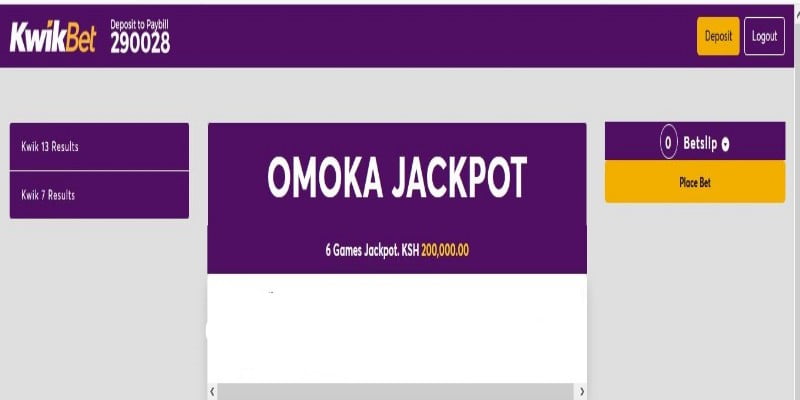 KwikBet Omoka Jackpot Predictions