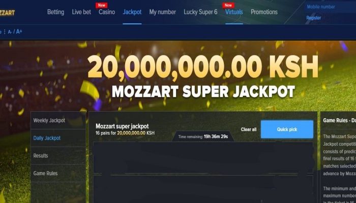 6th August Mozzart Super Jackpot Predictions