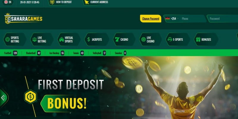 Sahara Games Kenya PayBill Number; How to Deposit Money into Sahara Games Kenya Account
