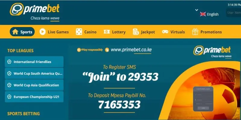 PrimeBet Kenya Registration, Login, Deposit, App, Jackpot, PayBill Number, Contacts