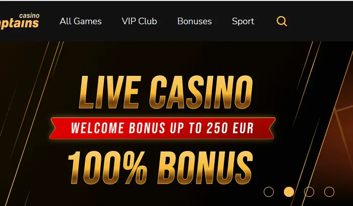 How to get big cash with CaptainsBet
