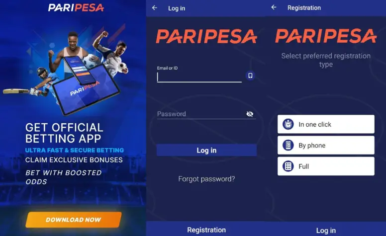 PariPesa Mobile app