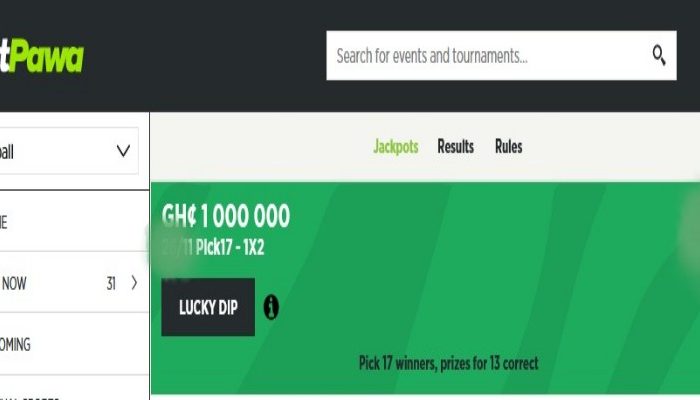 26th & 27th November BetPawa Ghana Weekend Jackpot Predictions