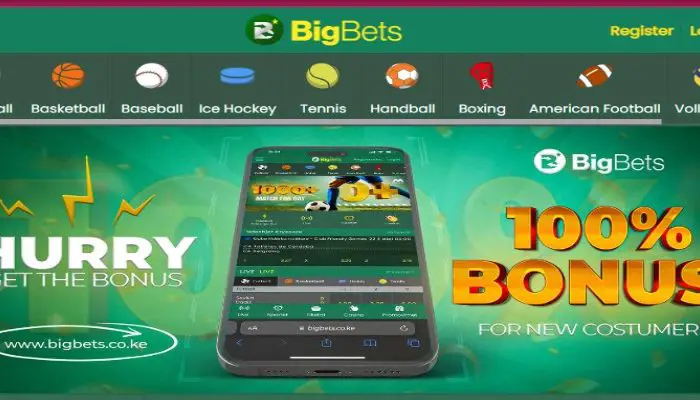 BigBets Welcome Bonus of upto Ksh 15,000, Registration