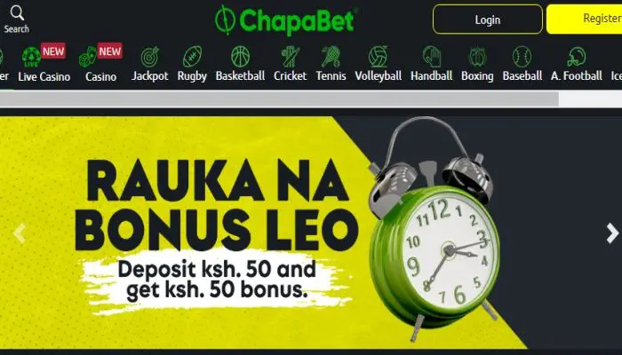 ChapaBet Free Bet for New Customers