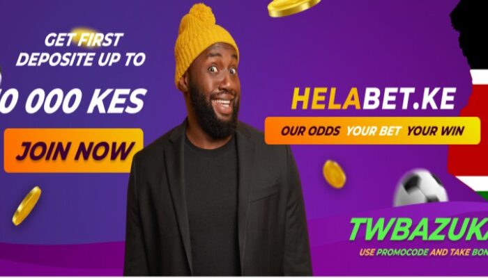 HelaBet Kenya First Deposit Bonus of upto Ksh 10,000