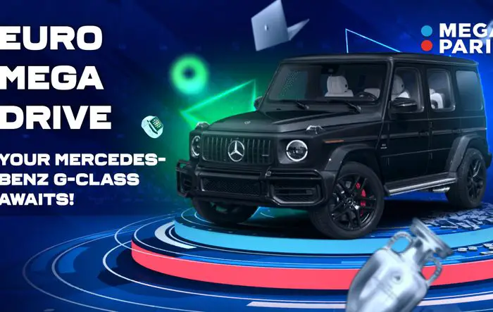 Win a Mercedes-Benz G-Class in Megapari’s EURO MEGA DRIVE!