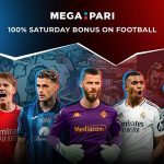 Join the Action with Megapari’s Premier Football Weekend and 100% Saturday Bonus!