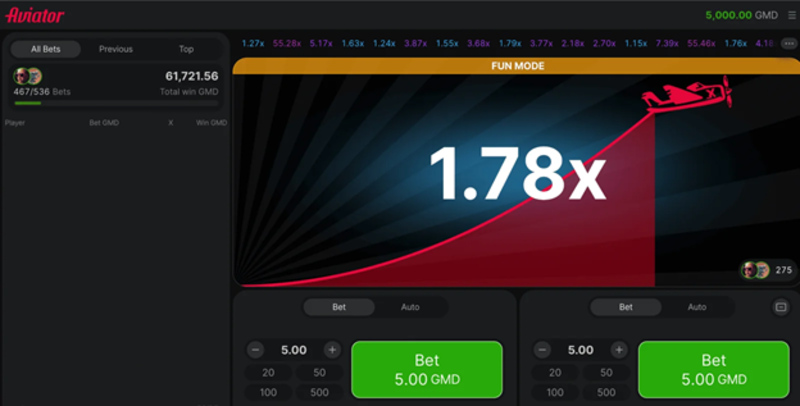 Best Online Casino for Crash Games in Gambia
