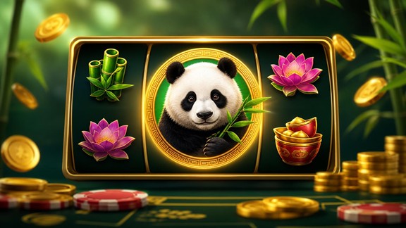 Panda slot game interface